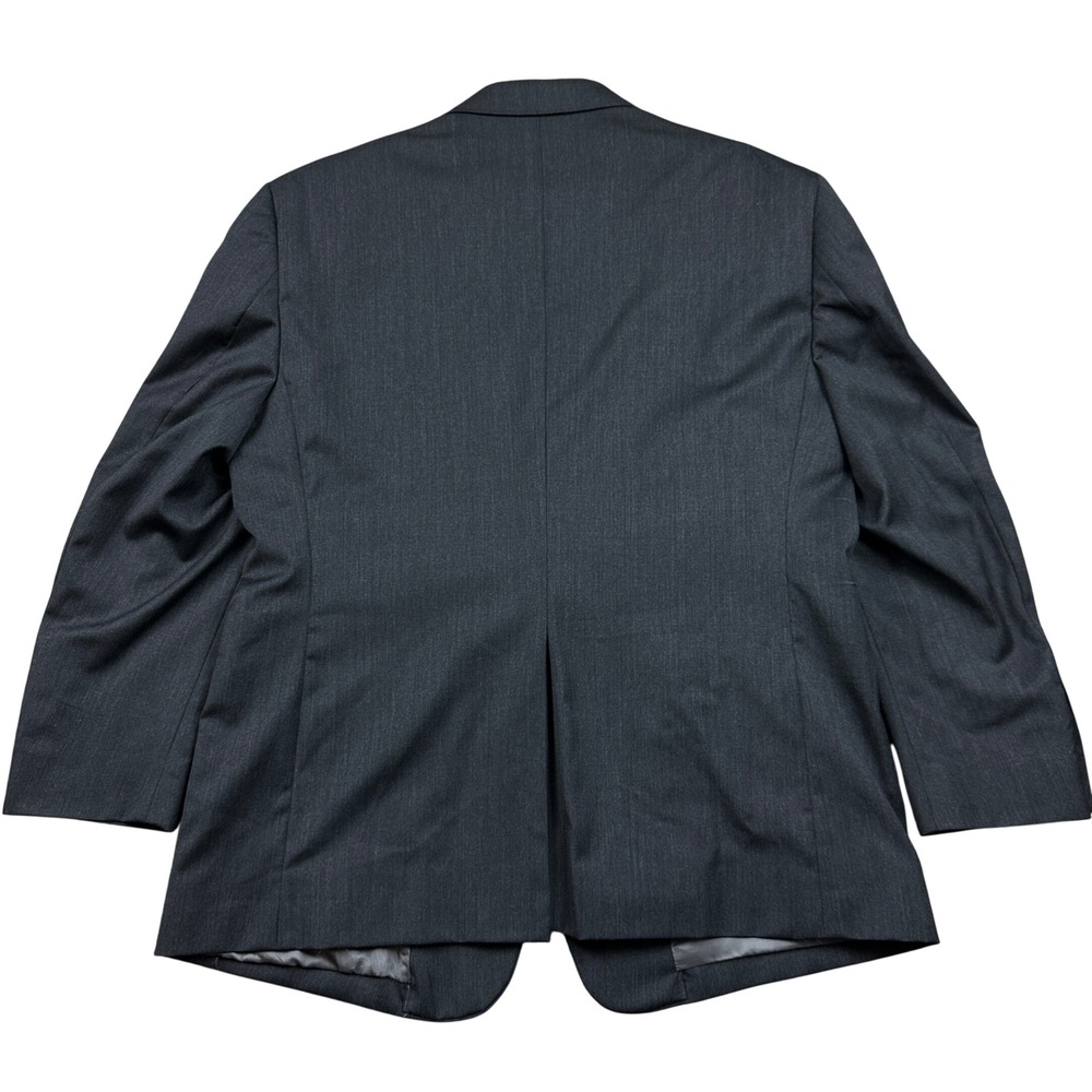 Jos A Bank Signature Collection Wool Blazer 44S Charcoal Grey Suit Jacket - Picture 3 of 11